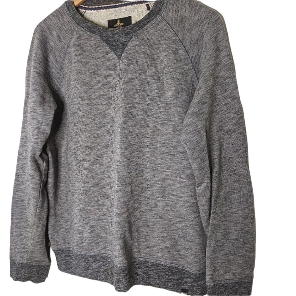 Social Republic Marled Grey Cotton Sweatshirt size M